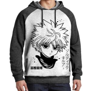 Killua Sweatshirt Japan Hoodie Otaku Hunter X Hunter Tshirt Capuchon Manga Capuche Anime