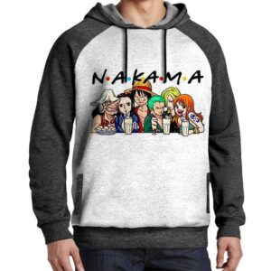 One Piece Sweatshirt Tshirt Capuchon Mugiwara Nakama Japan Hoodie Otaku Manga Capuche Anime
