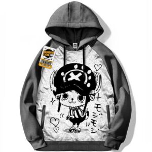 Capuchon One Piece Manga Sweatshirt Tony Chopper Hoodie Tshirt Capuche Anime Otaku