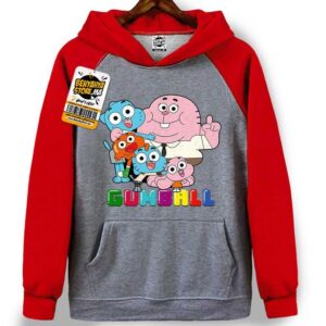Sweatshirt Gumball Capuchon Otaku Geek Hoodie Cartoon Tshirt Capuche Anime
