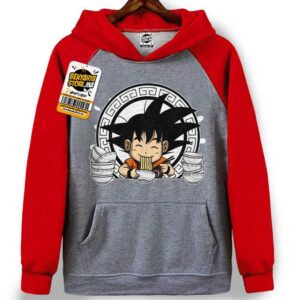 Sweatshirt Capuchon Otaku Dragon Ball Hoodie Japan Manga Goku Ramen Tshirt Capuche Anime