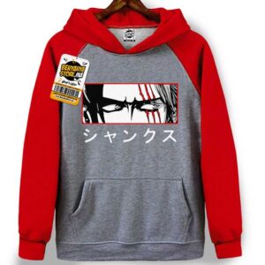 Shanks Sweatshirt Capuchon One Piece Otaku Hoodie Manga Tshirt Capuche Anime