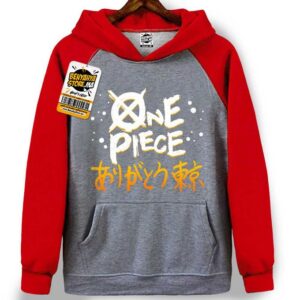 Capuchon One Piece Hoodie Manga Sweatshirt Tshirt Capuche Anime