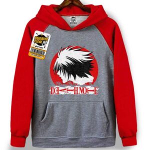 Capuchon Death Note Otaku Hoodie Manga Sweatshirt Tshirt Capuche Anime