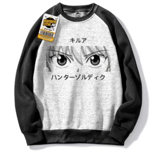 Sweatshirt Kilua Capuch Hunter X Hunter Pull Capuchon Manga Hoodie Tshirt Anime