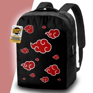 Cartable Scolaire Naruto Shippuden Backpack Akatsuki Anime Manga Sac à Dos Enfant Japan Otaku