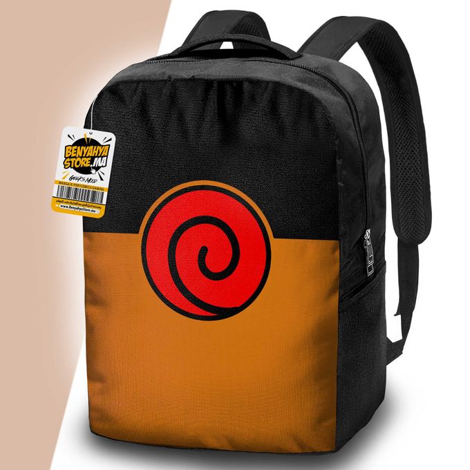 Cartable Scolaire Naruto Shippuden Backpack Konoha Anime Manga Sac à Dos Enfant Japan Otaku