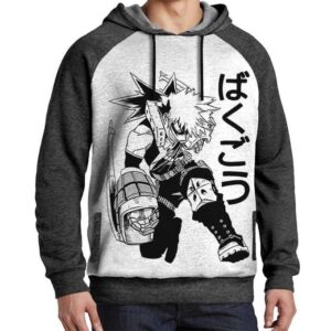MyHero Academia Manga Japan Otaku Hoodie Katsuki Bakugo Capuche Sweatshirt Anime Capuchon Tshirt