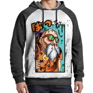 Kamé Sennin Manga Japan Otaku Hoodie Dragon Ball Capuche Sweatshirt Anime Capuchon Tshirt