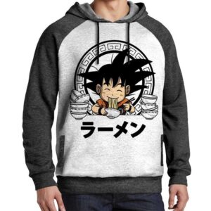 Manga Japan Otaku Hoodie Dragon Ball Capuche Sweatshirt Goku Ramen Anime Capuchon Tshirt