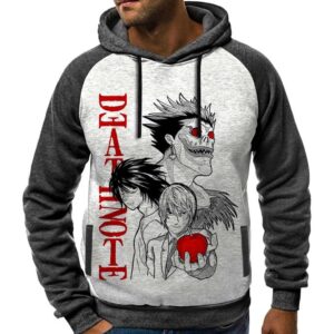 Sweatshirt Ryuk Kira Manga Japan Otaku Hoodie Death Note Capuche Anime Capuchon Tshirt