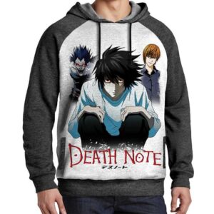 Sweatshirt Otaku Hoodie Death Note Manga Japan Capuche Anime Capuchon Tshirt