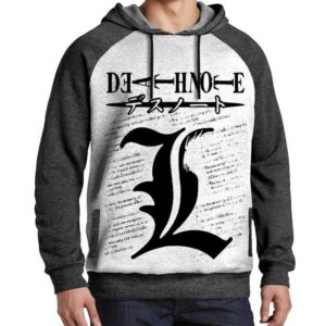 Death Note Sweatshirt Otaku Hoodie Manga Japan Capuche Anime Capuchon Tshirt