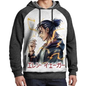 Japan Capuche Anime Attack on Titan Capuchon Eren Yeager Sweatshirt Otaku Hoodie Manga Shingeki Tshirt