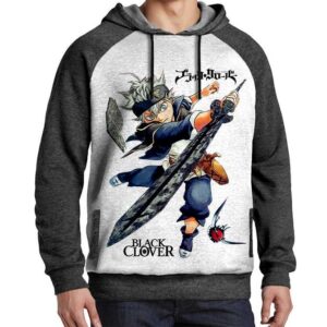 Otaku Hoodie Black Clover Sweatshirt Asta Japan Tshirt Capuchon Manga Capuche Anime