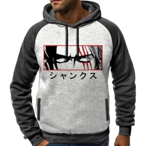 Hoodie Shanks Sweatshirt One Piece Japan Tshirt Capuchon Manga Capuche Anime