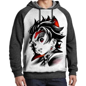 Manga Capuche Capuchon Demon Slayer Anime Kimetsu no Yaiba Hoodie Tanjiro Otaku Sweatshirt Japan Tshirt