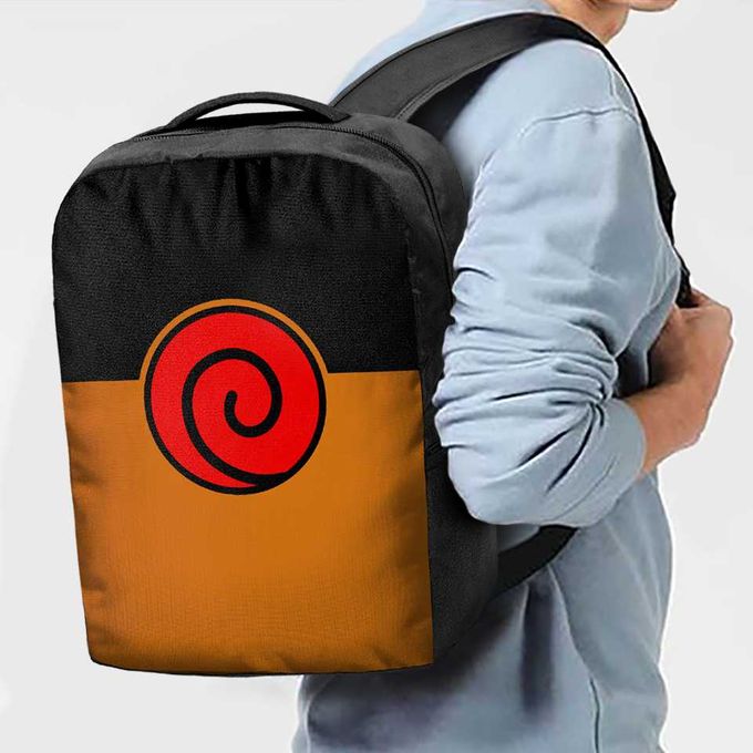 Cartable Scolaire Naruto Shippuden Backpack Konoha Anime Manga Sac à Dos Enfant Japan Otaku – Image 3