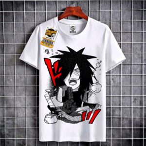 T-shirt Naruto Otaku Teshirt Cosplay Tshirt Madara Uchiha Anime Manga