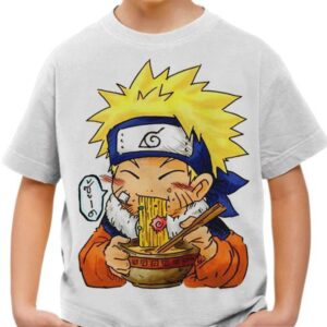 Naruto Ramen Teshirt Garçon & Fille Tshirt Manga Anime Teeshort Enfant 6 à 14ans T-shirt
