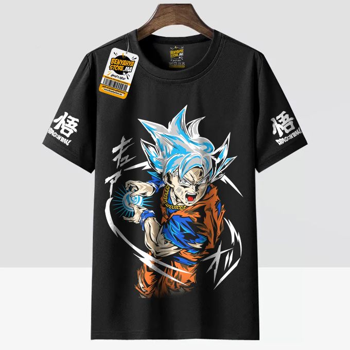 Tshirt Anime Dragon Ball T-shirt Goku Manga Teshirt Otaku Cosplay Teeshort