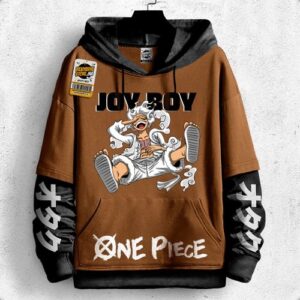 Gear 5 Sweatshirt Hoodie One Piece Manga Anime Luffy Joy Boy Oversize Capuche