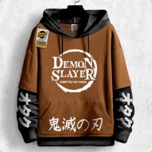 Sweatshirt Hoodie Demon Slayer Manga Anime Kimetsu no Yaiba Capuchon Oversize Capuche