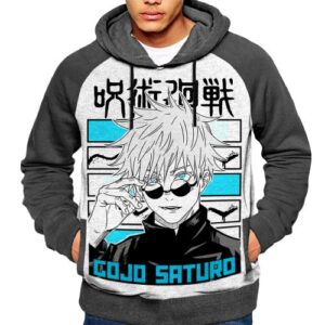 Jujutsu Kaisen Hoodie Gojo Satoru Capuche Japan Sweatshirt Anime Capuchon