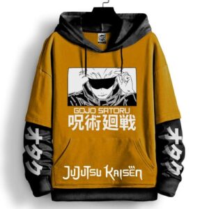 Anime Sweatshirt Hoodie Jujutsu Kaisen Manga Anime Gojo Capuchon Oversize Capuche