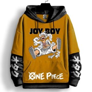 Sweatshirt Gear 5 Hoodie One Piece Manga Anime Luffy Joy Boy Oversize Capuche