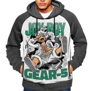 Hoodie Luffy Joy Boy Gear 5 Manga Capuche One Piece Sweatshirt Anime Capuchon