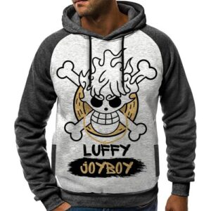 Gear 5 Hoodie Luffy Joy Boy Skull Manga Capuche One Piece Sweatshirt Anime Capuchon