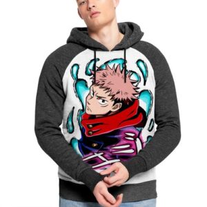 Hoodie Jujutsu Kaisen Manga Yuji Itadori Capuche Japan Sweatshirt Anime Capuchon tshirt