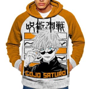 Anime Capuchon Tshirt Jujutsu Kaisen Hoodie Gojo Satoru Capuche Japan Sweatshirt