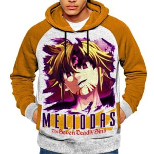 Anime Capuchon tshirt Hoodie Black Clover Manga Meliodas Capuche Japan Sweatshirt