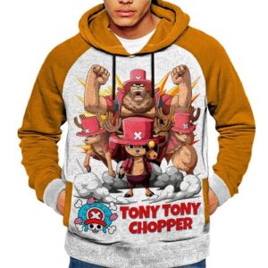 Anime Capuchon tshirt Hoodie One Piece Manga Tony Chopper Capuche Japan Sweatshirt