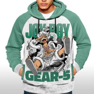 Anime Capuchon Luffy Joy Boy Gear 5 - Hoodie Manga Capuche One Piece Sweatshirt