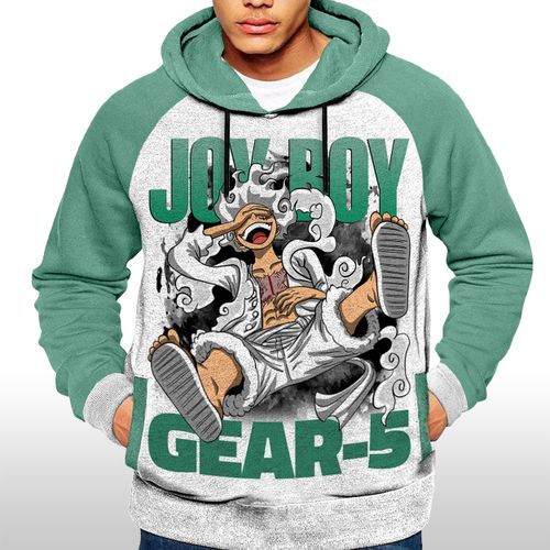 Anime Capuchon Luffy Joy Boy Gear 5 - Hoodie Manga Capuche One Piece Sweatshirt