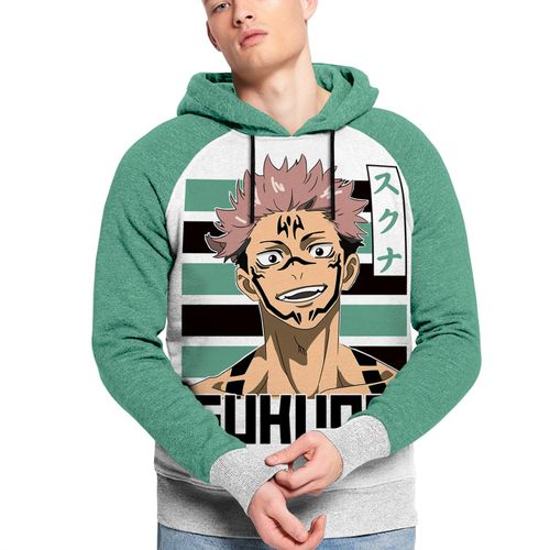 Capuchon Jujutsu Kaisen - Hoodie Sukuna Capuche - Japan Sweatshirt Anime