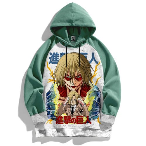 Sweatshirt Anime Annie Leonhart Capuchon Snigeki no Kyojin Hoodie Attack on Titan Capuche