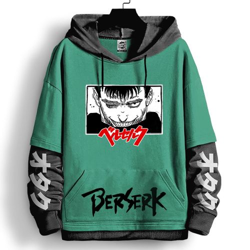 Oversize Berserk Manga Guts Capuchon Sport Hoodie Sweatshirt Anime Sweat à capuche