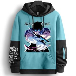 Manhwa Mode Sweatshirt Solo Leveling Hoodie sport Sung Jin-woo Capuchon Sweat à capuche shirt anime