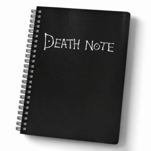 Cahier Death Note NoteBook Cosplay Carnet Spirale Métallique Manga Anime Ryuk & Kira