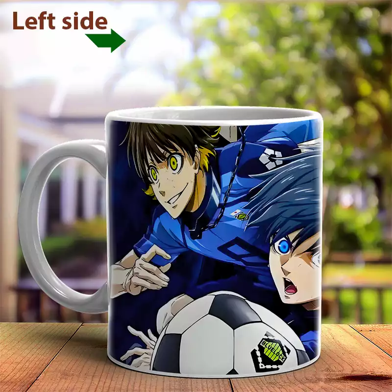 MUG Blue Lock Céramique Anime Tasse Goblet - Utilisation Chaud / Froid et Décoration – Image 2
