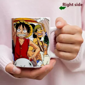MUG Céramique Anime One Piece Tasse Goblet - Utilisation Chaud / Froid et Décoration