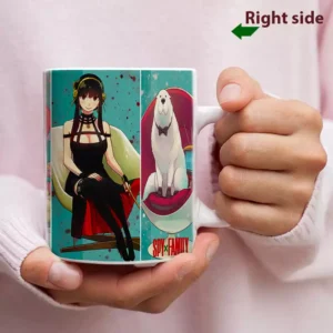 MUG Céramique Spy x Family Anime Tasse Goblet - Utilisation Chaud / Froid et Décoration