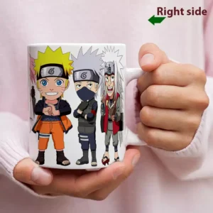 Décoration Anime Naruto Tasse Goblet Mug Céramique Utilisation Chaud / Froid