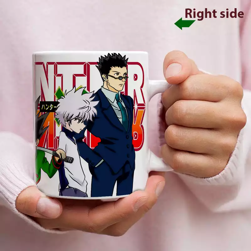 Hunter x Hunter Anime Tasse Goblet Mug Céramique Décoration Utilisation Chaud / Froid
