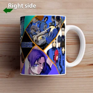 MUG Céramique Anime Blue Lock Tasse Goblet - Utilisation Chaud / Froid et Décoration