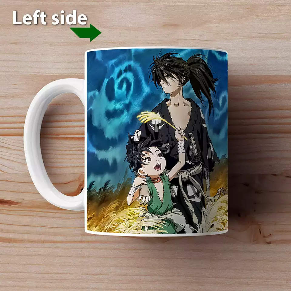 Mug Céramique Décoration Dororo Anime Tasse Goblet Utilisation Chaud / Froid – Image 2